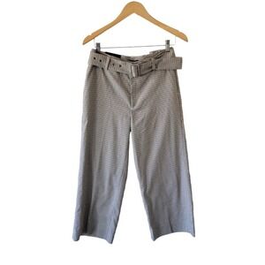 Banana Republic Wide Leg‎ Crop High Rise Pants Washable Stretch 6R